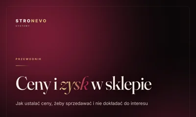 Ceny i zysk w sklepie